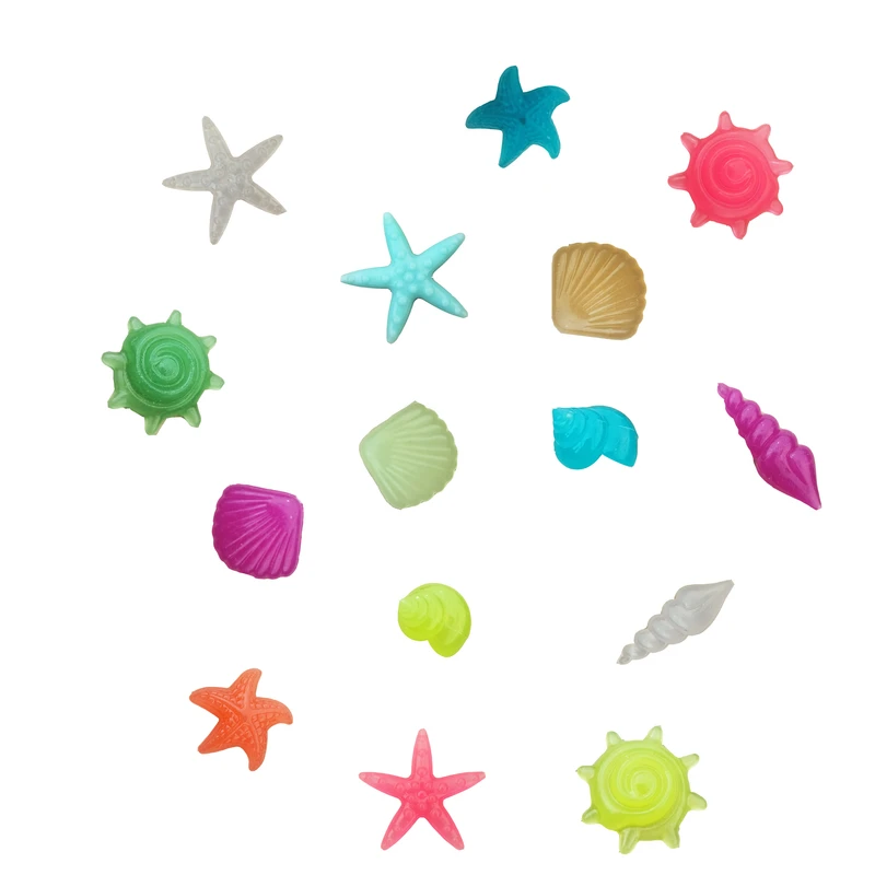 سنگ تزیینی آکواریوم مدل شب تاب کد SN01 مجموعه 15 عددی