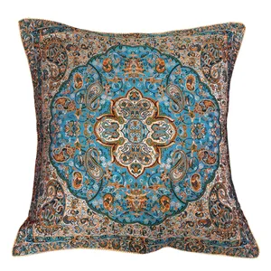 کاور کوسن ترمه طرح شاه عباسی مدل ABI50/50K