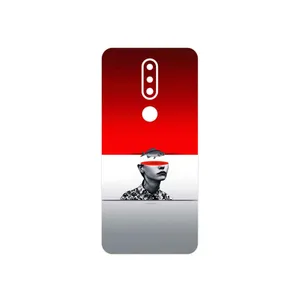 MAHOOT Collage of surreal Portrait of Women 1 Cover Sticker for Nokia 7.1