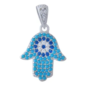  آویز گردنبند نقره زنانه بازرگانی میلادی کد PKR-134