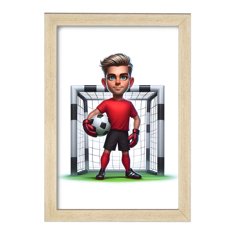 تابلو خندالو مدل دروازه بان فوتبال کد F7985