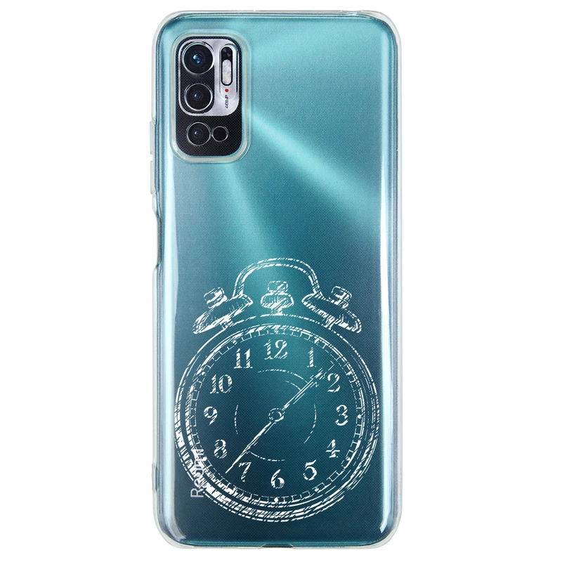 کاور مگافون طرح ساعت مدل C64-W مناسب برای گوشی موبایل شیائومی Redmi Note 10 5G