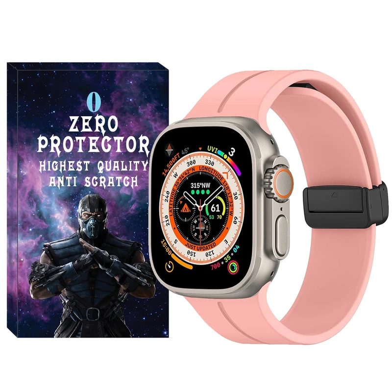 بند زیرو مدل Magnetic-ORG-ZR مناسب برای ساعت هوشمند ویرفیت S8 Ultra max