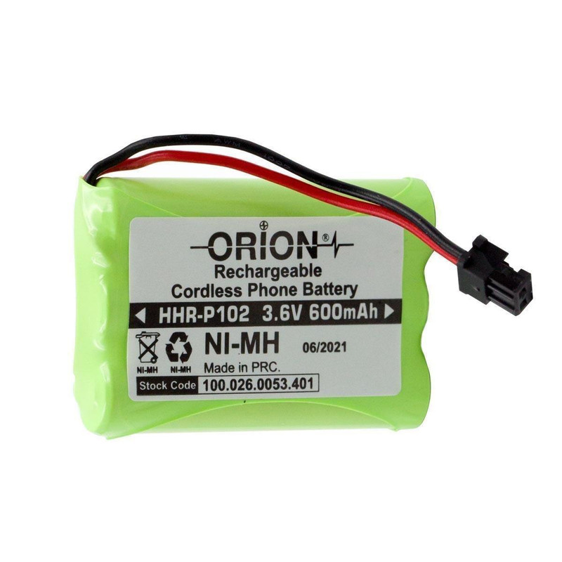 باتری تلفن اوریون مدل 3.6V600mAh کد HHR-P102