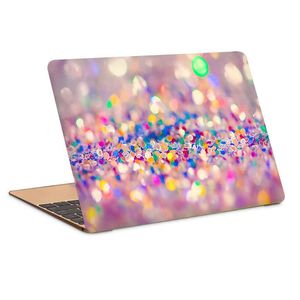 نقد و بررسی استیکر لپ تاپ طرح colorful sparkleکد c-185مناسب برای لپ تاپ 15.6 اینچ توسط خریداران