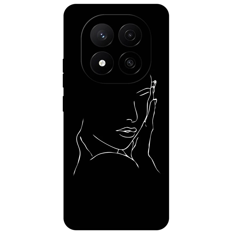 کاور مگافون طرح دخترانه مدل 8153 مناسب برای گوشی موبایل شیائومی Redmi Note 14 Pro Plus 5G