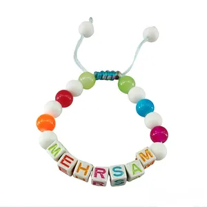 دستبند مدل اسم مهرسام کد COLORFUL01mahsan