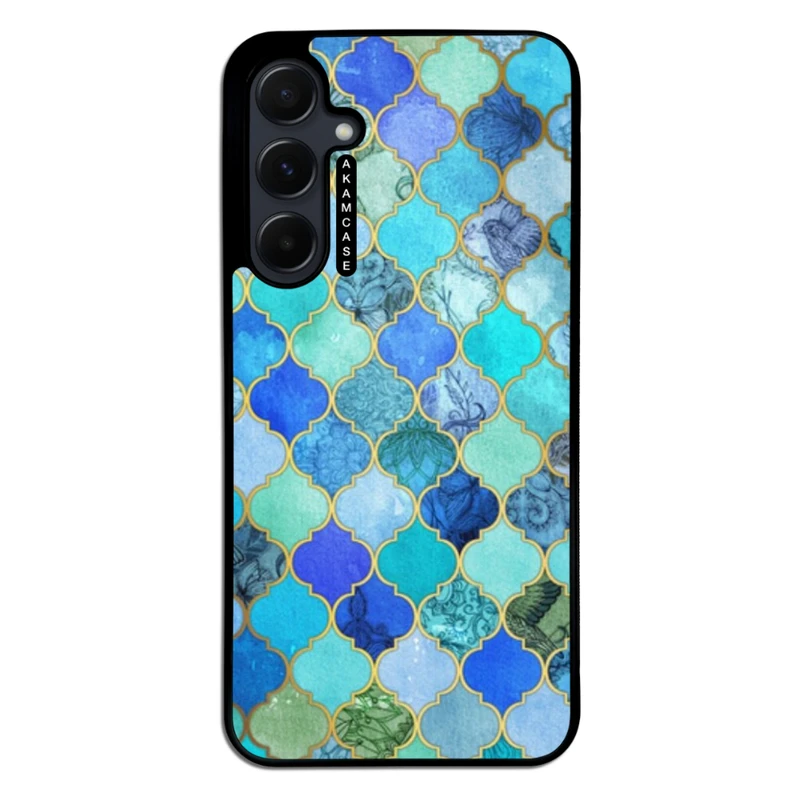 کاور آکام مدل AMC-WSGA55-MOSAIC-21 مناسب برای گوشی موبایل سامسونگ Galaxy A55