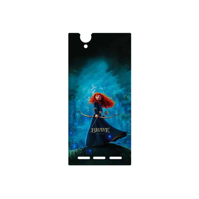 برچسب پوششی ماهوت مدل Brave مناسب برای گوشی موبایل سونی Xperia T2 Ultra