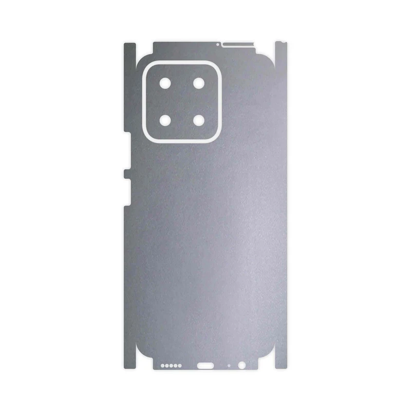 برچسب پوششی ماهوت مدل Matte-Silver-FullSkin مناسب برای گوشی موبایل آنر X5b Plus