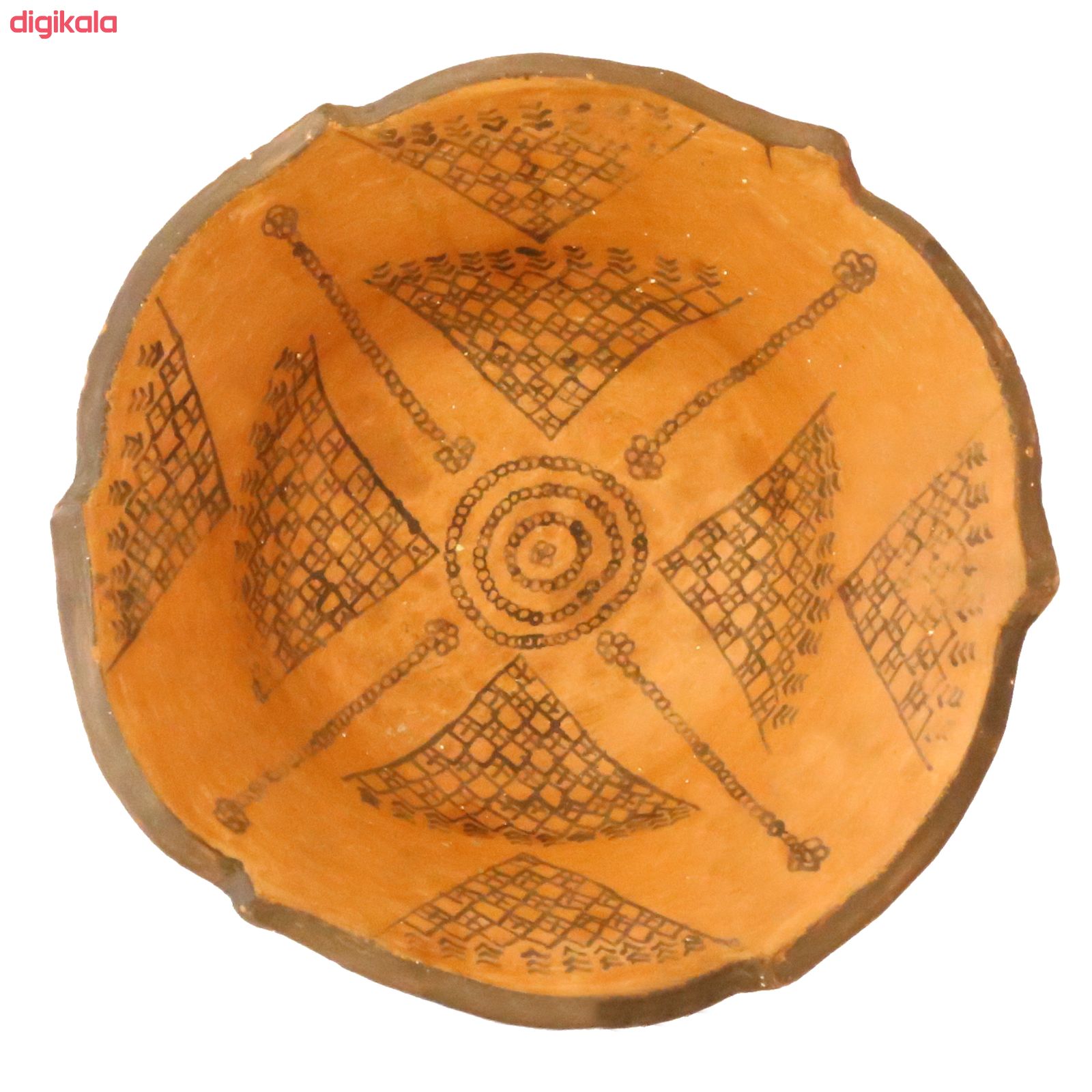شیرینی خوری سفالی مدل بهشت کد 2643 main 1 5