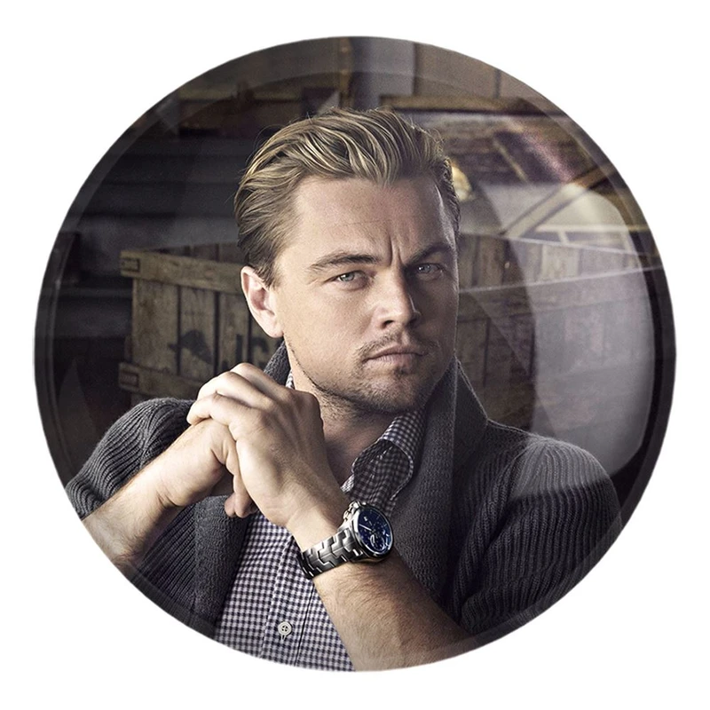 پیکسل خندالو طرح لئوناردو دی کاپریو Leonardo DiCaprio کد 6427 مدل بزرگ