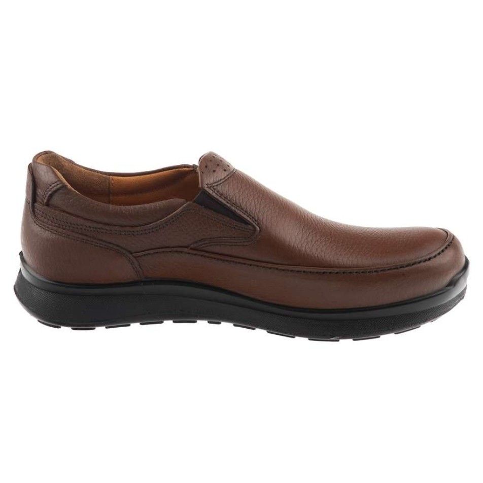 کفش روزمره مردانه آذر پلاس مدل چرم طبیعی کد 1A503 -  - 3
