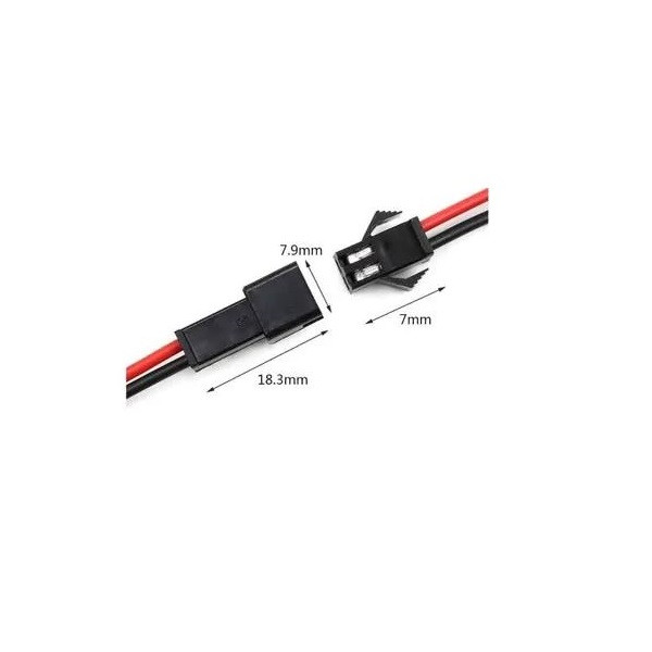 باتری ماشین کنترلی آرسی تویز مدل RCT-3.6v-1100-SM  به همراه سوکت SM دوپین