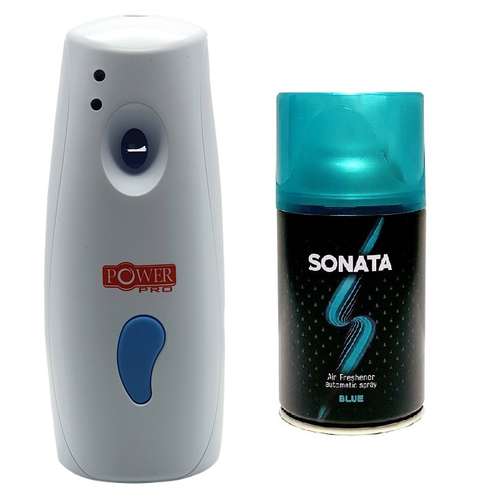 دستگاه خوشبوکننده هوا پاور پرو مدل اتوماتیک به همراه اسپری یدک خوشبو کننده هوا