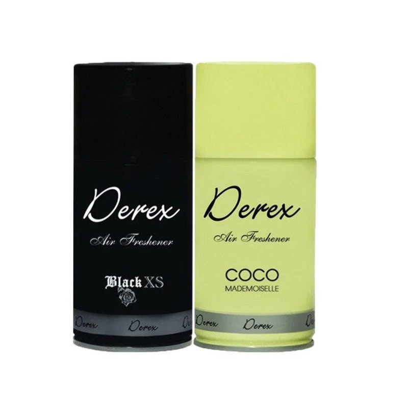 اسپری خوشبو کننده هوا دریکس مدل کوکو و بلک ایکس حجم 260 میلی لیتر مجموعه 2عددی