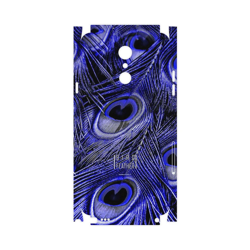 برچسب پوششی ماهوت مدل Purple Feather-FullSkin مناسب برای گوشی موبایل ال جی Q Stylus