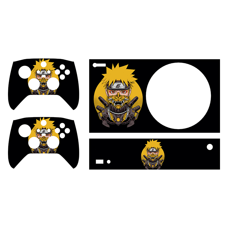 برچسب کنسول بازی ایکس باکس series s طرحnaruto1 مجموعه 4 عددی