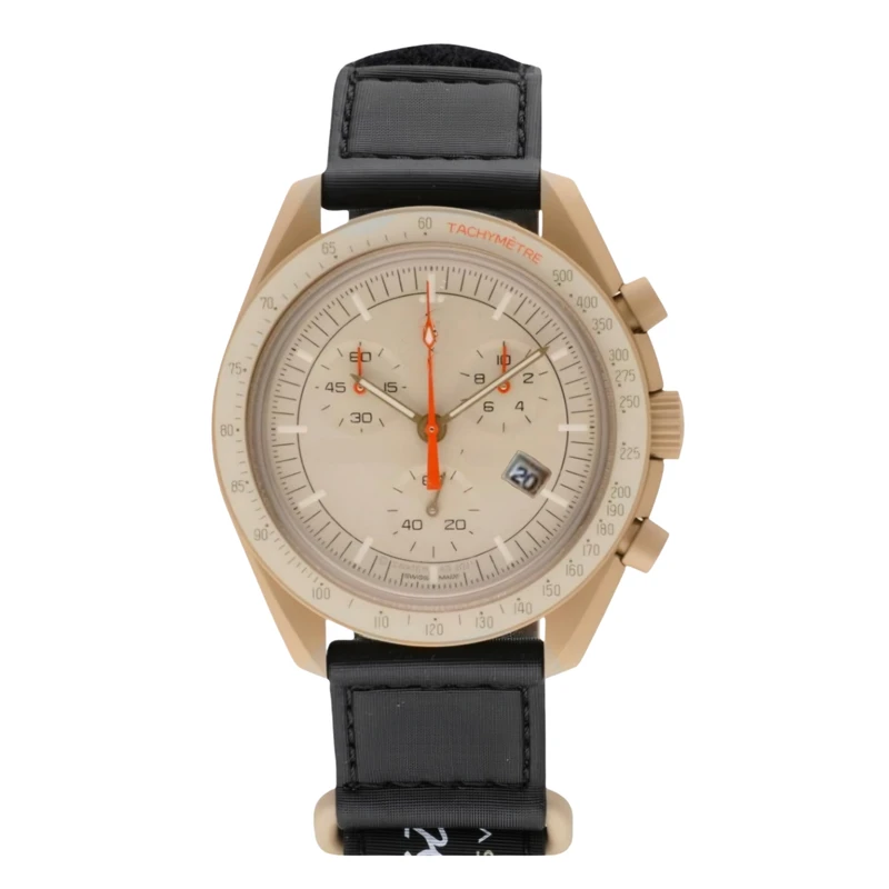 ساعت مچی عقربه‌ای مدل کوارتز کژوال تک موتوره بند چرم کد ۳