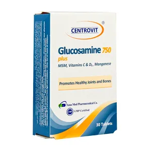 قرص گلوکزامین پلاس سنتروویت - 750 میلی گرم بسته 30 عددی