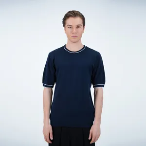 پلیور یقه گرد مردانه پاتن جامه مدل 353021040004999