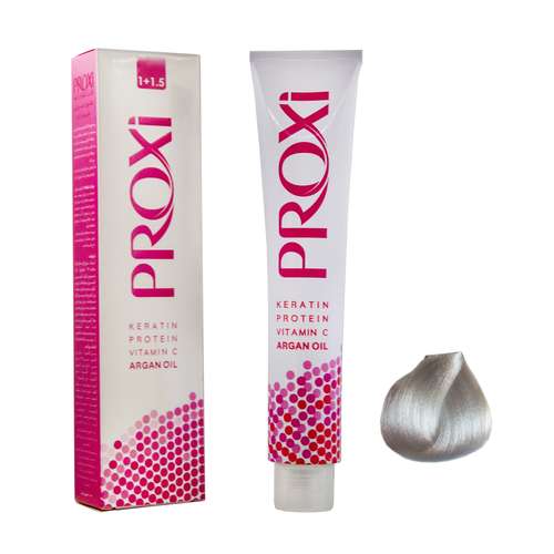 رنگ مو پروکسی سری هایلایت شماره 90.01 حجم 100 میلی لیتر رنگ نقره ای