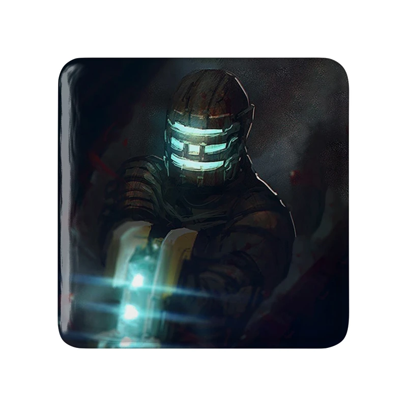 مگنت خندالو طرح بازی دد اسپیس (Dead Space) مدل مربعی کد 35001
