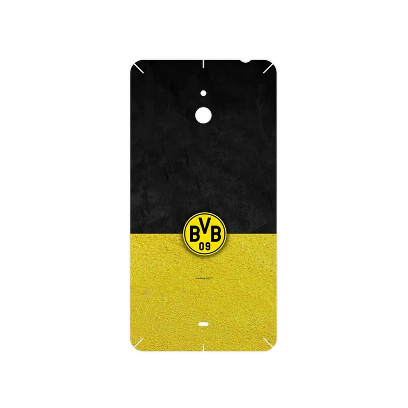 برچسب پوششی ماهوت مدل Borussia Dortmund FC مناسب برای گوشی موبایل نوکیا Lumia 1320