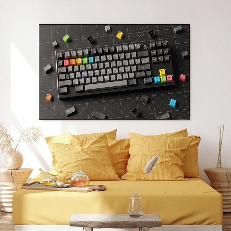 تابلو شاسی مدل کیبورد رنگی