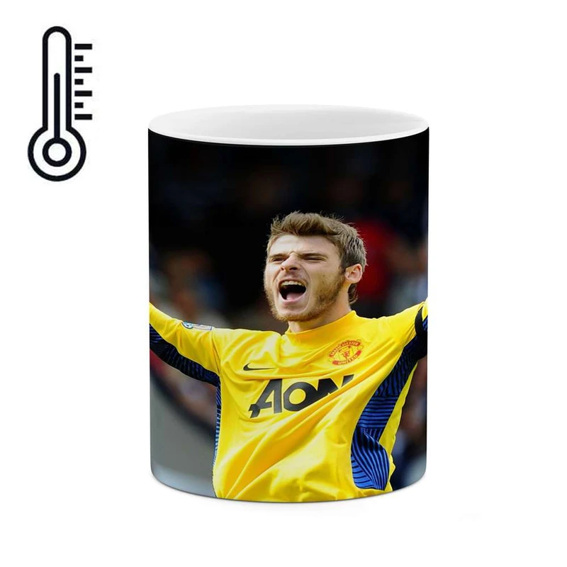 ماگ حرارتی کاکتی مدل David De Gea کد mgh10364