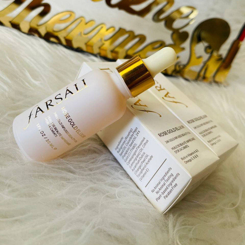 پرایمر فارسالی مدل Rose gold حجم 30 میلی لیتر