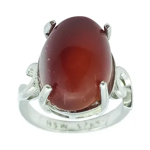 انگشتر نقره زنانه سلین کالا مدل عقیق یمن ce-As269