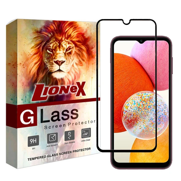 محافظ صفحه نمایش سرامیکی لایونکس مدل CERAMLION مناسب برای گوشی موبایل سامسونگ Galaxy A14 4G