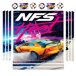 برچسب پلی استیشن ۴ پرو مدل Need for Speed 01 مجموعه 16 عددی