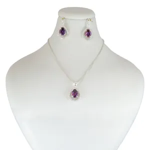 نیم ست نقره زنانه مدل AV182-S10 C4