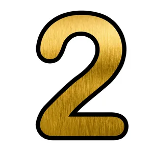 تابلو راهنما طرح اعداد لاتین مدل MO-T-2