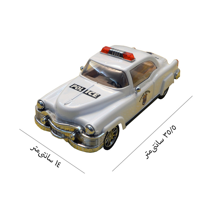 ماشین بازی مدل پلیس کلاسیک