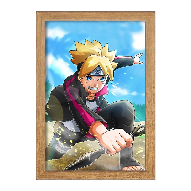 تابلو خندالو مدل بوروتو اوزوماکی انیمه بوروتو Boruto  کد 15732