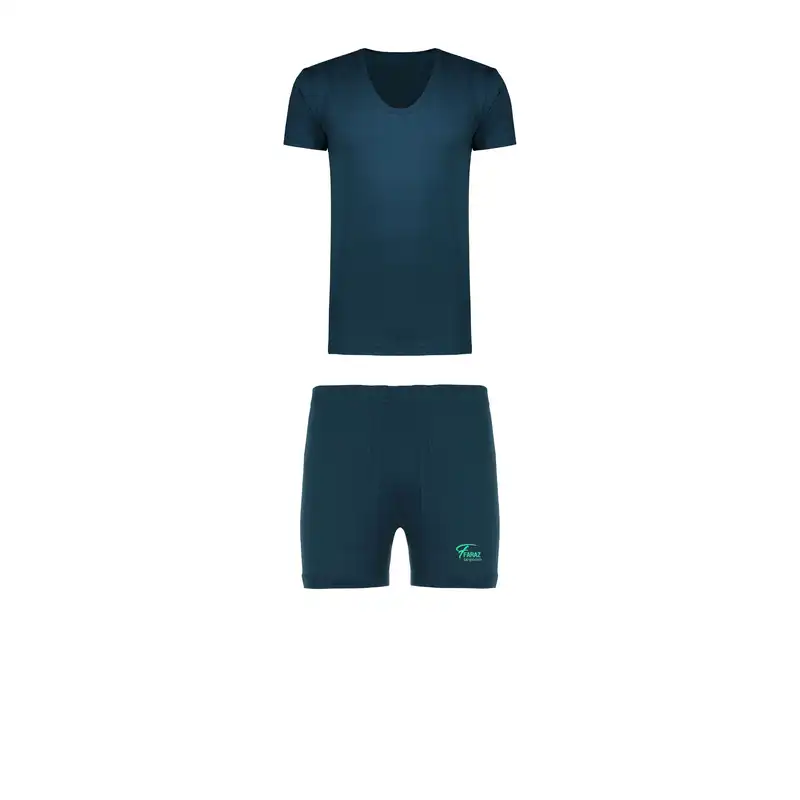 ست شورت و زیرپوش پسرانه مدل Z41 رنگ سبز