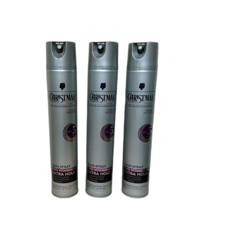 اسپری مو کریسمس مدل 03 حجم 500 میلی لیتر مجموعه 3 عددی