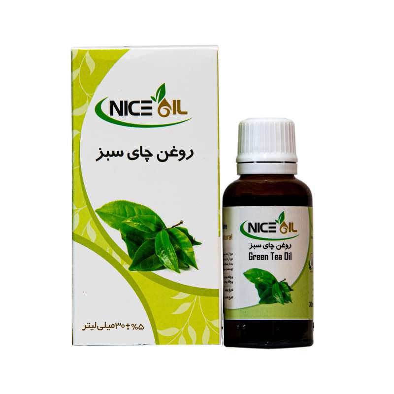روغن چای سبز نایس اُیل کد 004 حجم 30 میلی لیتر