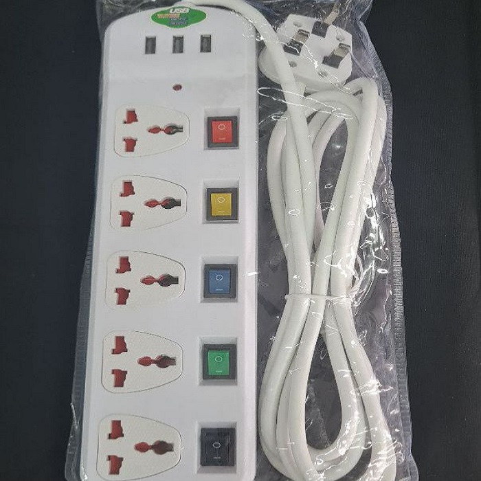 چندراهی برق مدل BEST-3USB