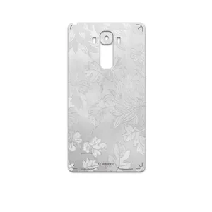 MAHOOT Silver-Wildflower Cover Sticker for LG G4 Stylus