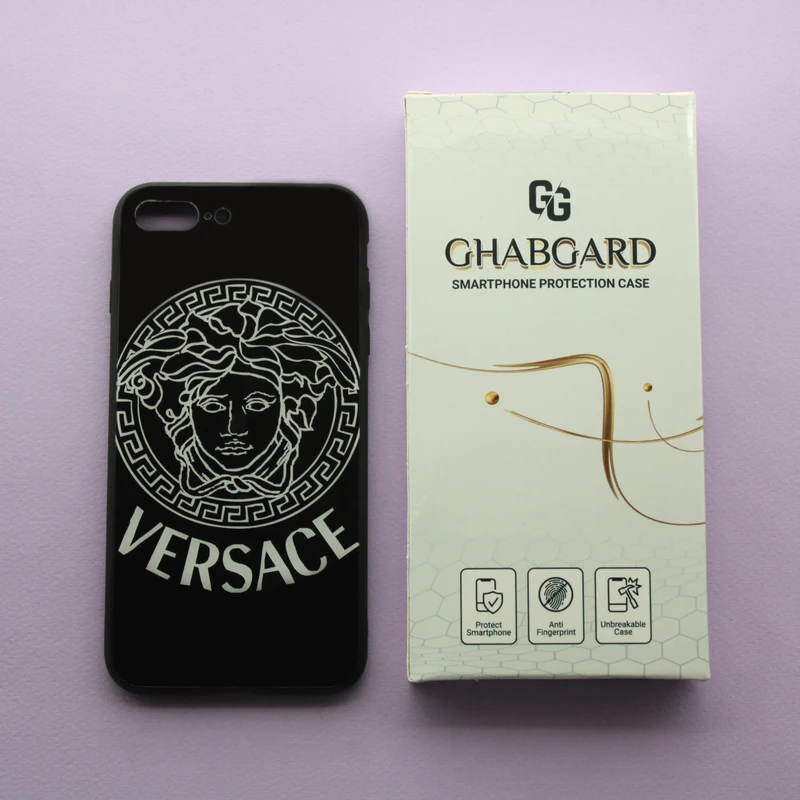 کاور قاب گارد پشت گلس مدل فانتزی مناسب برای گوشی موبایل اپل iPhone 7 plus / 8 plus