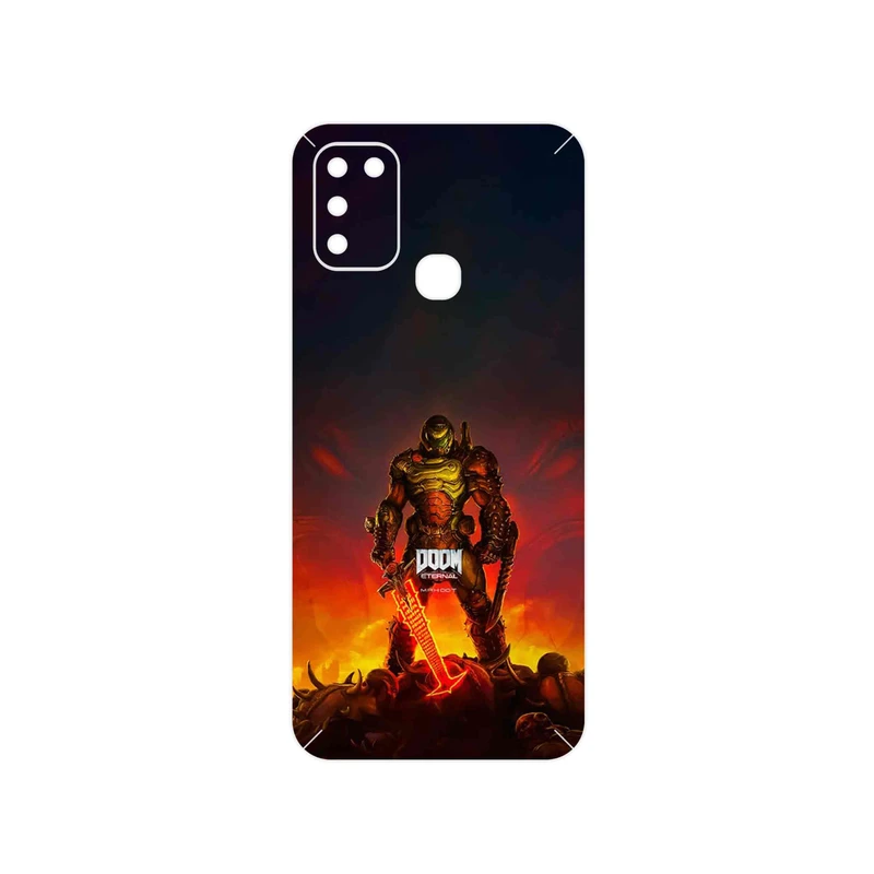 برچسب پوششی ماهوت مدل DOOM Game Series مناسب برای گوشی موبایل اینفینیکس Hot 10 Play