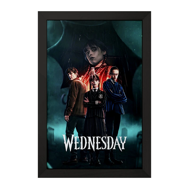 تابلو خندالو مدل ونزدی (Wednesday) کد F4953