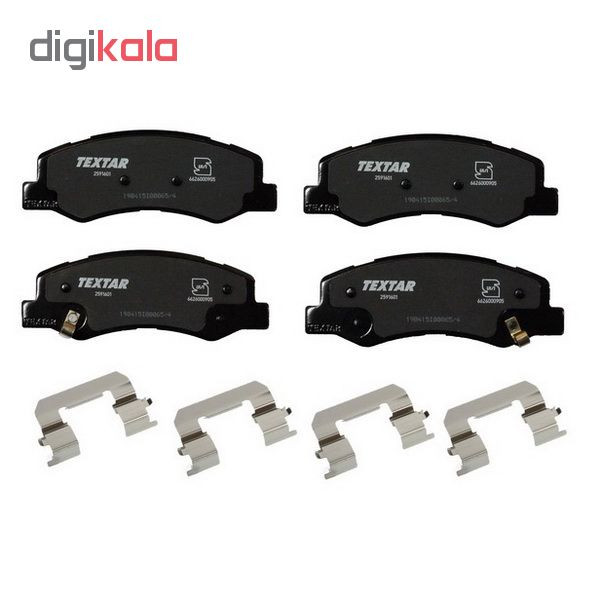 لنت ترمز جلو تکستار کد 2591601 مناسب برای رانا و H30 CROSS و پژو 207 و 206 تیپ 5