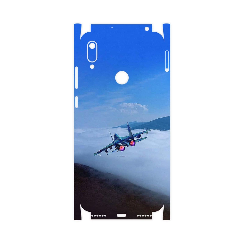 برچسب پوششی ماهوت مدل Fighter plane Su27-FullSkin مناسب برای گوشی موبایل هوآوی Y6 Prime 2019