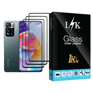 LKG LK Glass MIX003 Screen Protector For Xiaomi Redmi Note 11 Pro+ 5G Pack Of 3