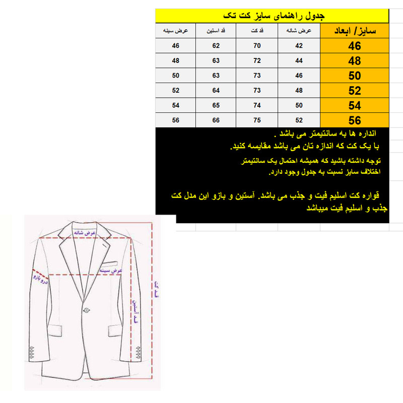 کت مردانه مدل چهارخانه ریز 1